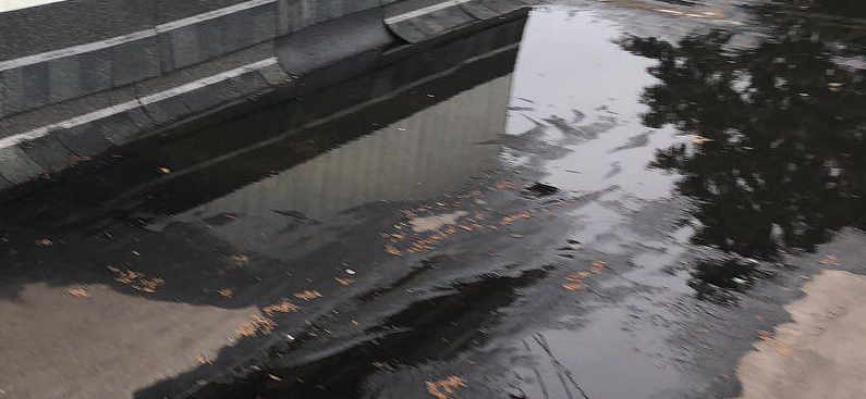 Standing Water on Flat Roof