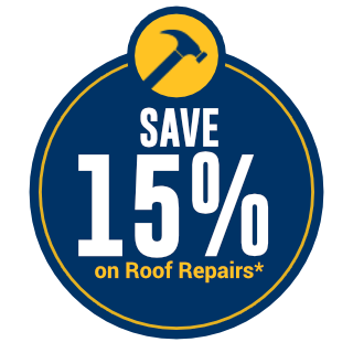Save 15% on Roof Repairs