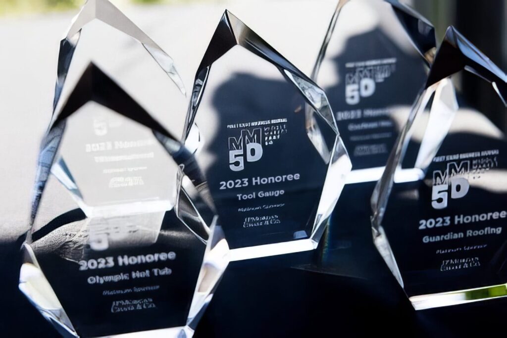 2023-honoree-awards | Guardian Roofing, Gutters & Insulation 2023 Puget Sound Business Journal Awards