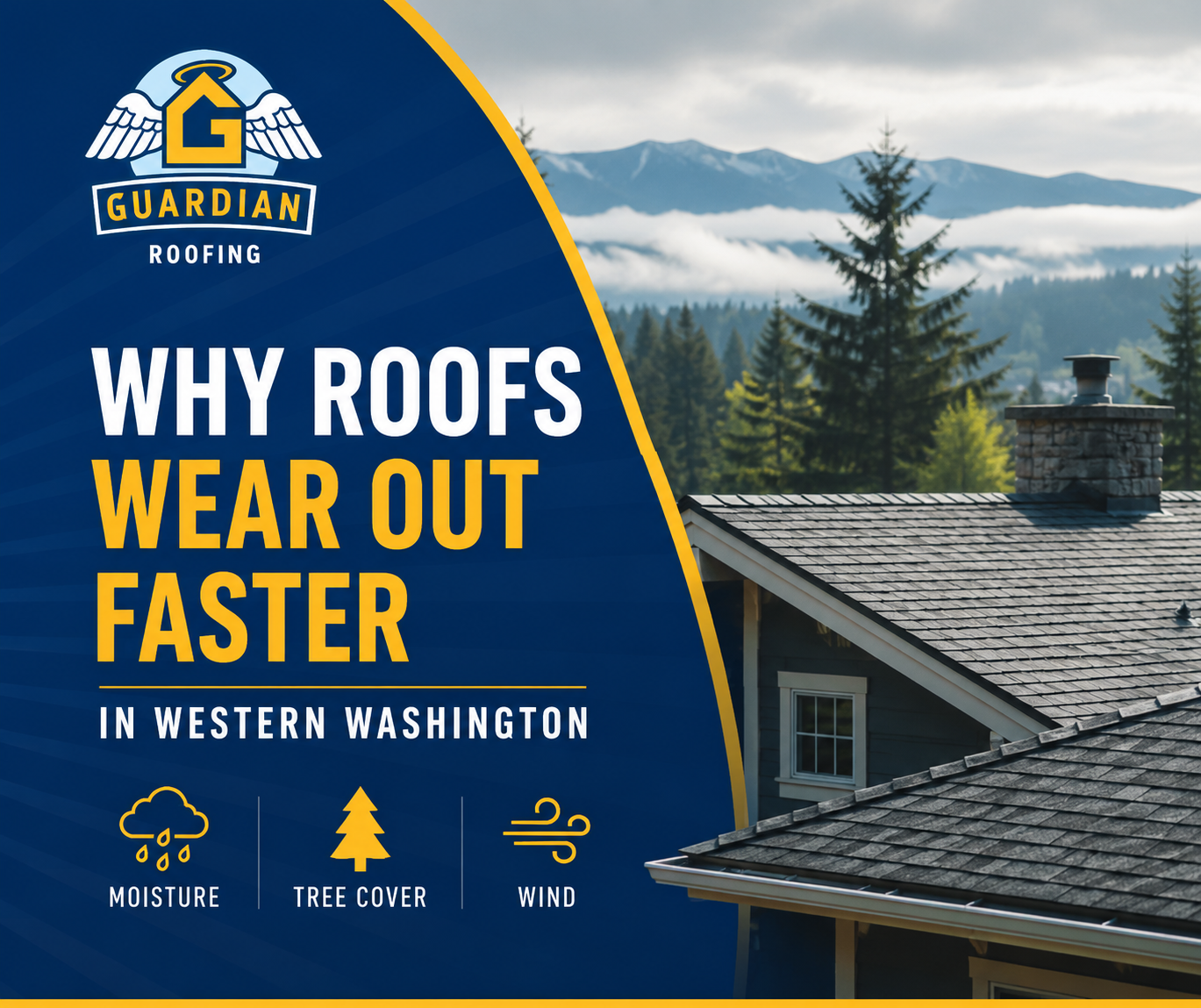 Why roofs wear out faster in Western Washington