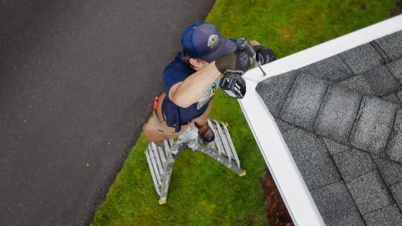 Gutter guard installation